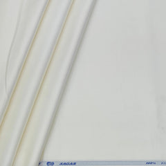 Kurta Pajama Fabric ManTire 100% Cotton Premium Plain Color Off White