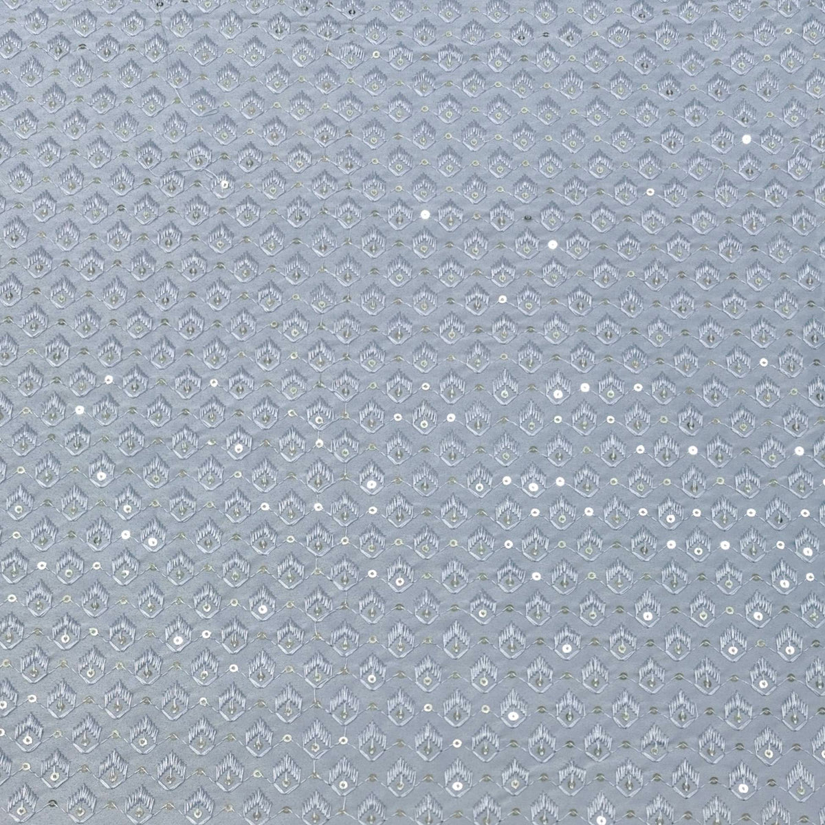 Kurta Fabric ManTire Designer Silk Embroidery Colour Silver Grey