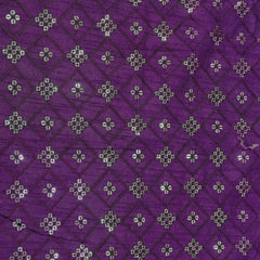 Kurta Fabric ManTire Designer Silk Embroidery Colour Purple