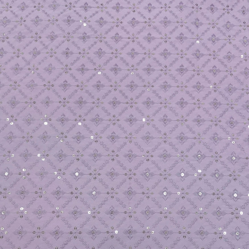 Kurta Fabric ManTire Designer Silk Embroidery Colour Light Lavender