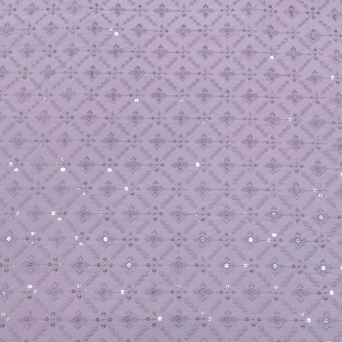 Kurta Fabric ManTire Designer Silk Embroidery Colour Light Lavender