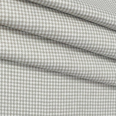 Trouser Fabric Donear Premium 60Lea  100% Linen Check Colour Brown