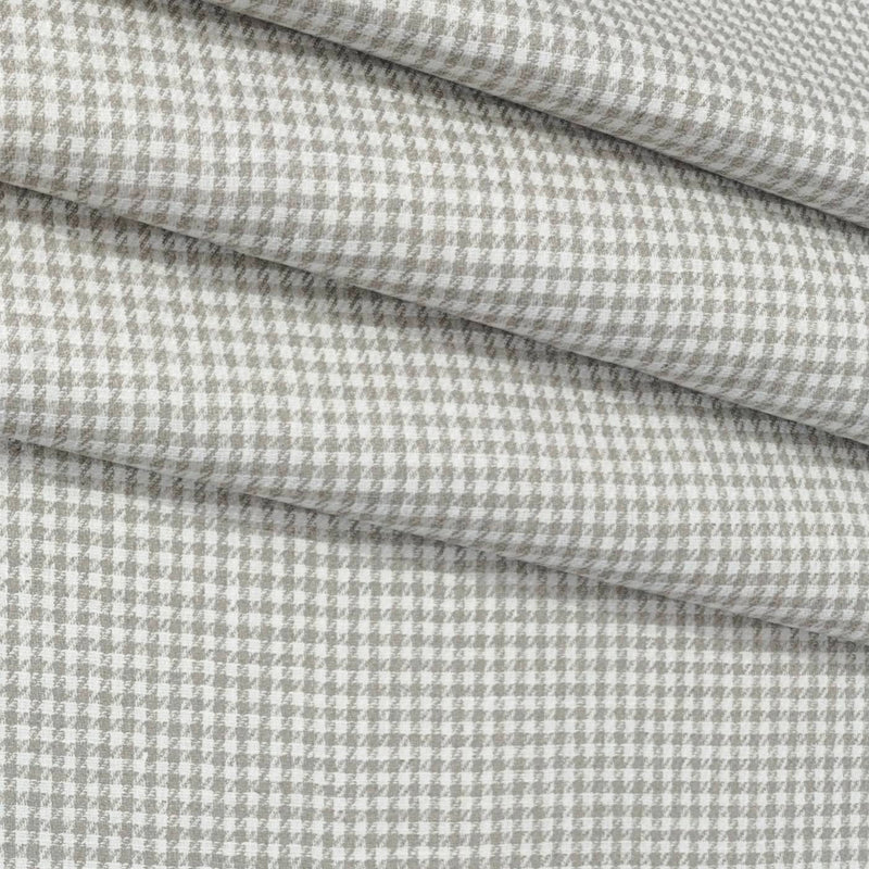 Trouser Fabric Donear Premium 60Lea  100% Linen Check Colour Brown