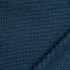 Trouser Fabric Reid & Taylor Super 150s Count 58%Wool Dotted Color Prussian Blue