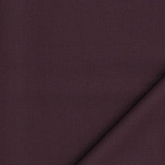 Trouser Fabric Reid & Taylor Super 130s Count 70%Wool Slub Color Maroon