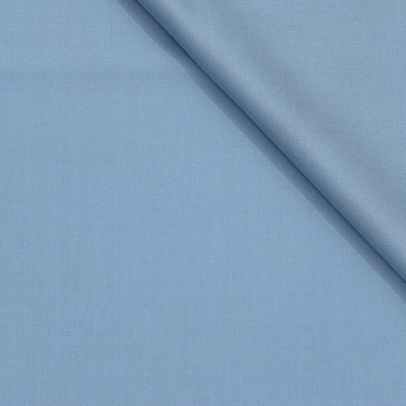 Trouser Fabric Reid & Taylor Super 130s Count 70%Wool Self Slub Color Sky Blue