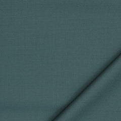 Trouser Fabric Reid & Taylor Super 130s Count 70%Wool Self Slub Color Viridian Green