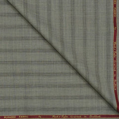 Trouser Fabric Reid & Taylor Super 130s Count 70%Wool Broad Lining Color Dusty Brown