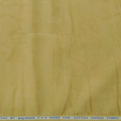 Courdray Raymond Pure Cotton stretchable Trouser Fabric Colour Dried Moss