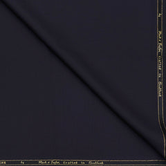 Trouser Fabric Reid & Taylor Super 140s Count 70%Wool Plain Color Wine