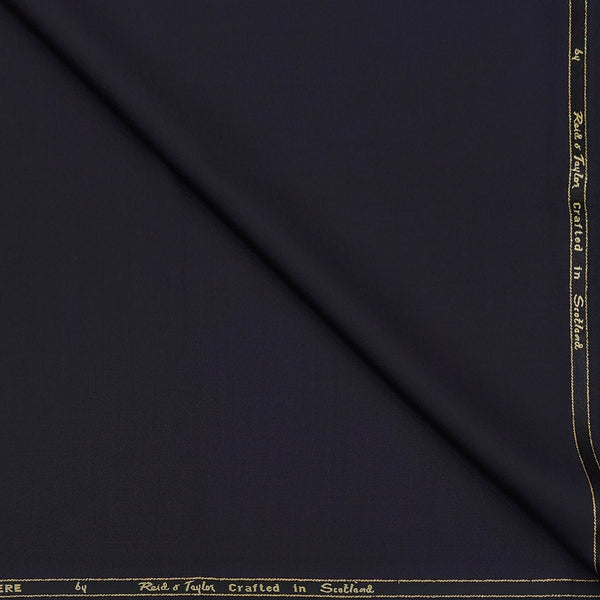 Trouser Fabric Reid & Taylor Super 140s Count 70%Wool Plain Color Wine