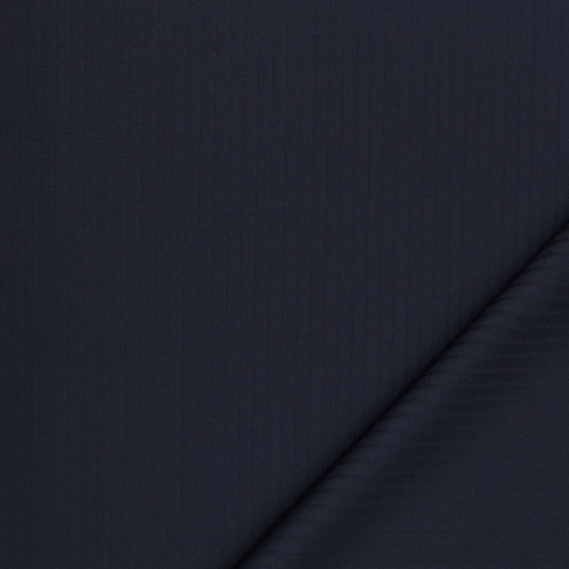 Trouser Fabric Reid & Taylor Super 140s Count 70%Wool Lining Color Dark Blue