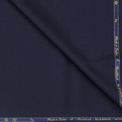 Trouser Fabric Reid & Taylor Super 150s Count 58% Wool Dotted Color Blackish Blue