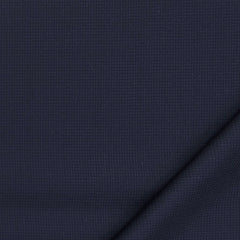Trouser Fabric Reid & Taylor Super 150s Count 58% Wool Dotted Color Blackish Blue