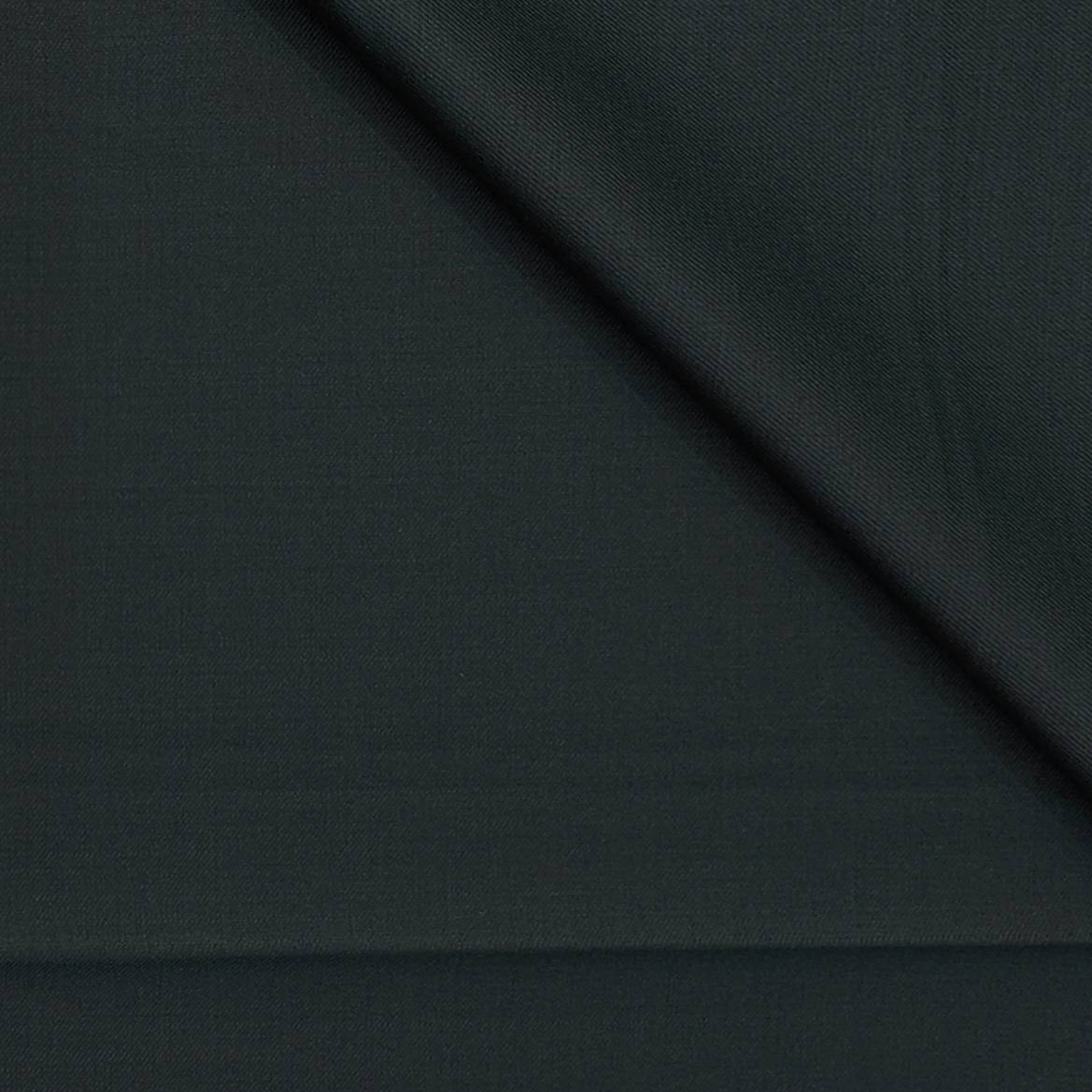 Trouser Fabric Canetti Italy Luxury 100s Wool Blended Plain Colour Kaitoke Green