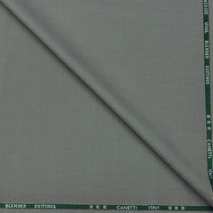 Trouser Fabric Canetti Italy Luxury 100s Wool Blended Dobby Colour Elaichi Green