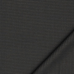 Trouser Fabric Raymond Poly Viscose Zig Zag Colour Black N Brown