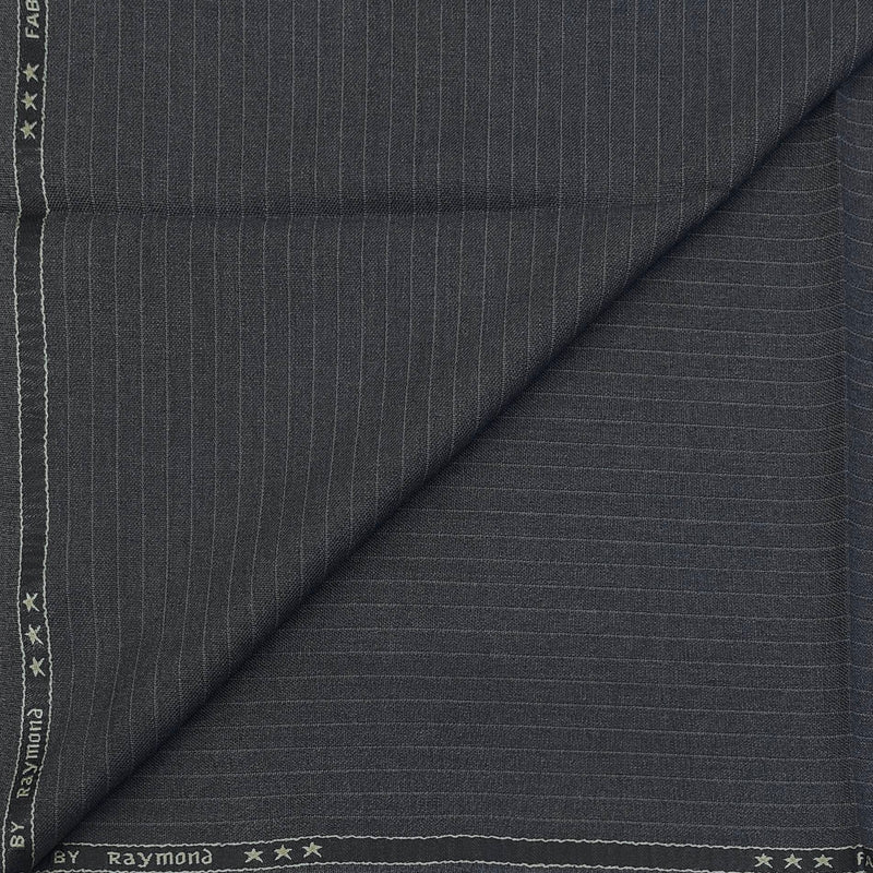 Trouser Fabric Raymond Poly Viscose Lining Colour Grey