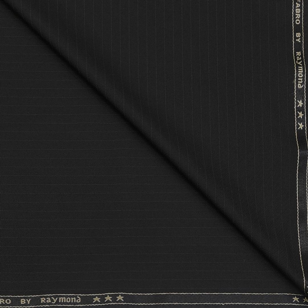 Trouser Fabric Raymond Poly Viscose Lining Colour Blackish Brown