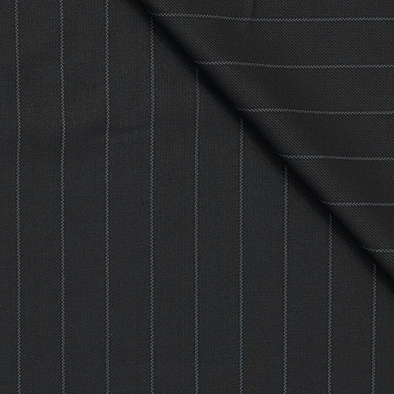 Trouser Fabric Raymond Poly Viscose Broad Lining Colour Black