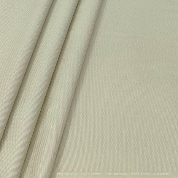 Trouser Fabric Donear Pure Cotton Textured Colour Desert Brown
