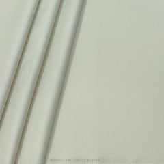 Trouser Fabric Donear Pure Cotton Textured Colour Cream