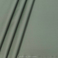 Trouser Fabric Donear Pure Cotton Textured Colour Laurel Green