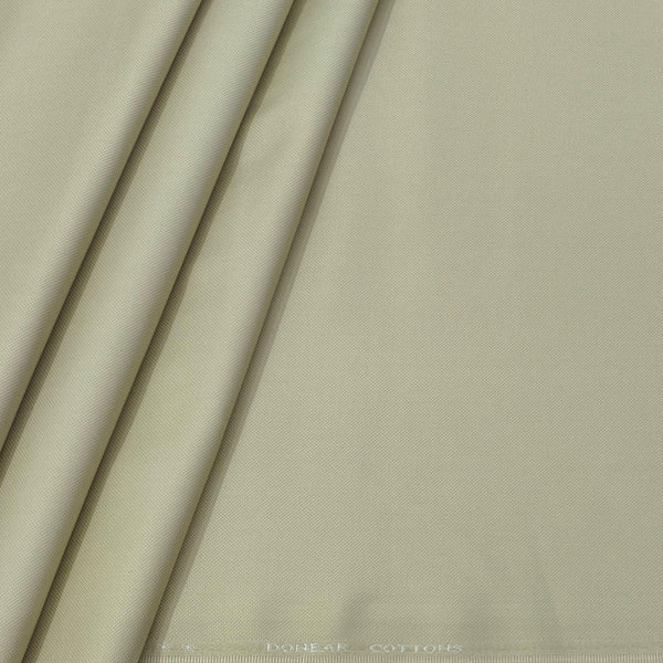 Trouser Fabric Donear Pure Cotton Lycra Textured Colour Light Brown