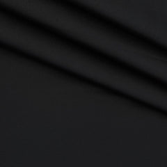 Trouser Fabric Donear Pure Cotton Lycra Textured Colour Black