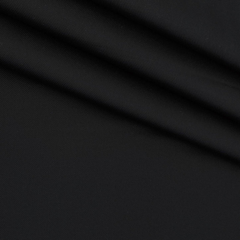 Trouser Fabric Donear Pure Cotton Lycra Textured Colour Black