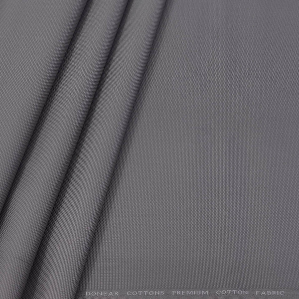 Trouser Fabric Donear Pure Cotton Textured Colour Petal Purplish Grey