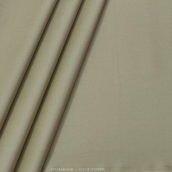 Trouser Fabri Donear Pure Cotton Textured Colour Brown