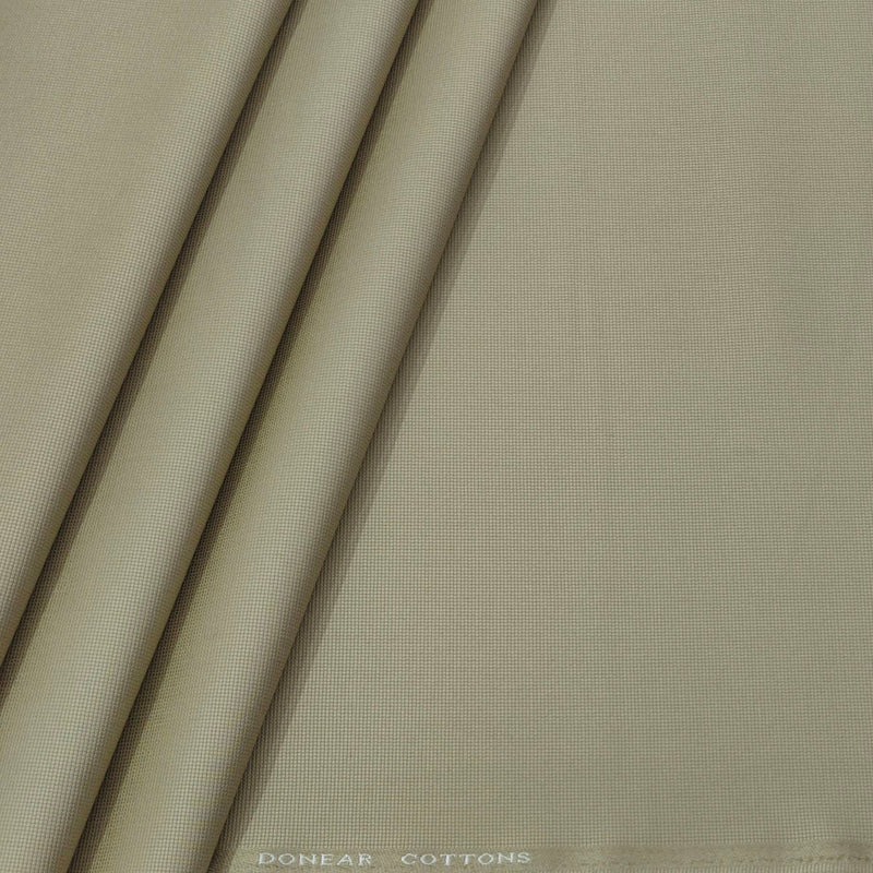 Trouser Fabri Donear Pure Cotton Textured Colour Brown