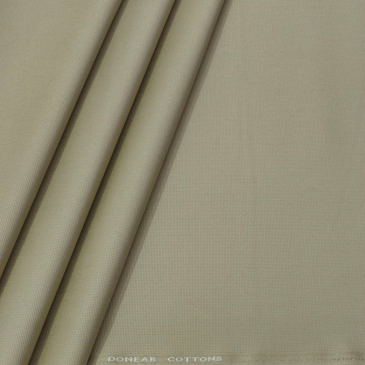 Trouser Fabri Donear Pure Cotton Textured Colour Brown
