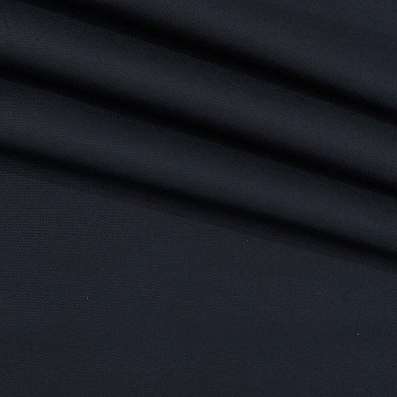 Trouser Fabric Donear Pure Cotton Lycra Textured Colour Dark Prussian Blue