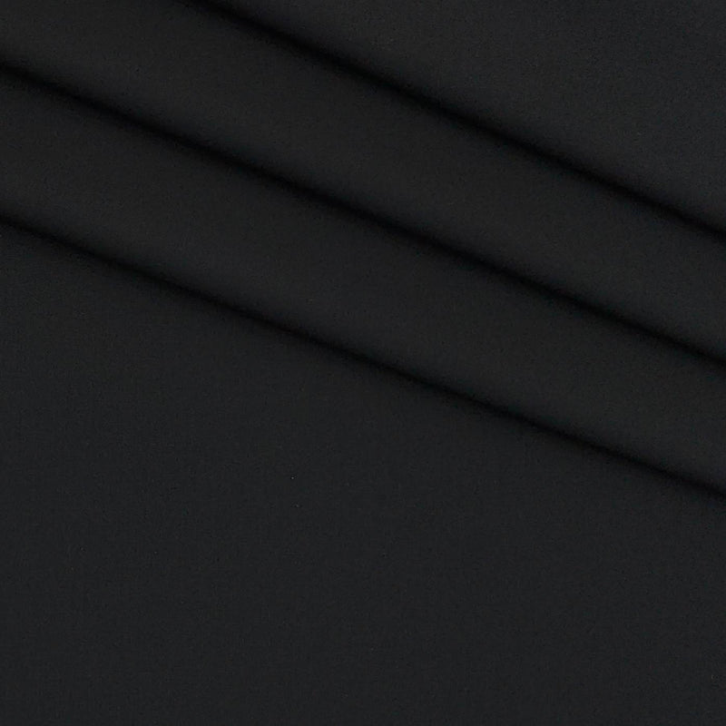 Trouser Fabric Donear 4Way Lycra Premium Plain Colour Black
