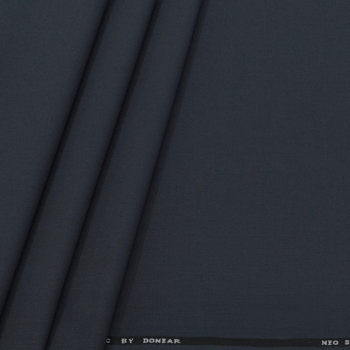 Trouser Fabric Donear 4Way Stretchable Premium Plain Colour Lava Grey
