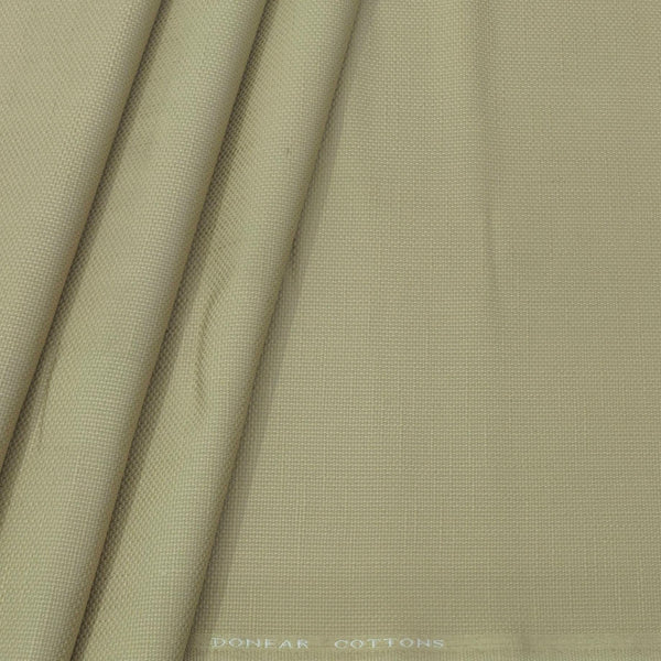Trouser Fabric Donear Pure Cotton Lycra Textured Colour Dark Beeswax Brown