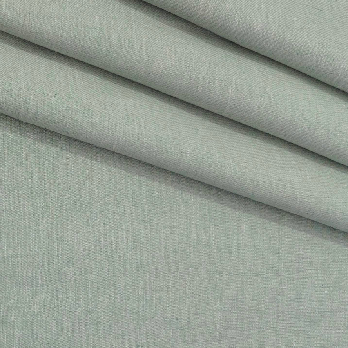 Trouser Fabric Donear Premium 44 Lea 100% Linen Slub Colour Faded Green