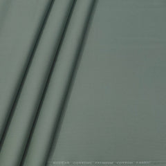 Trouser Fabric Donear Pure Cotton Textured Colour Viridian Green