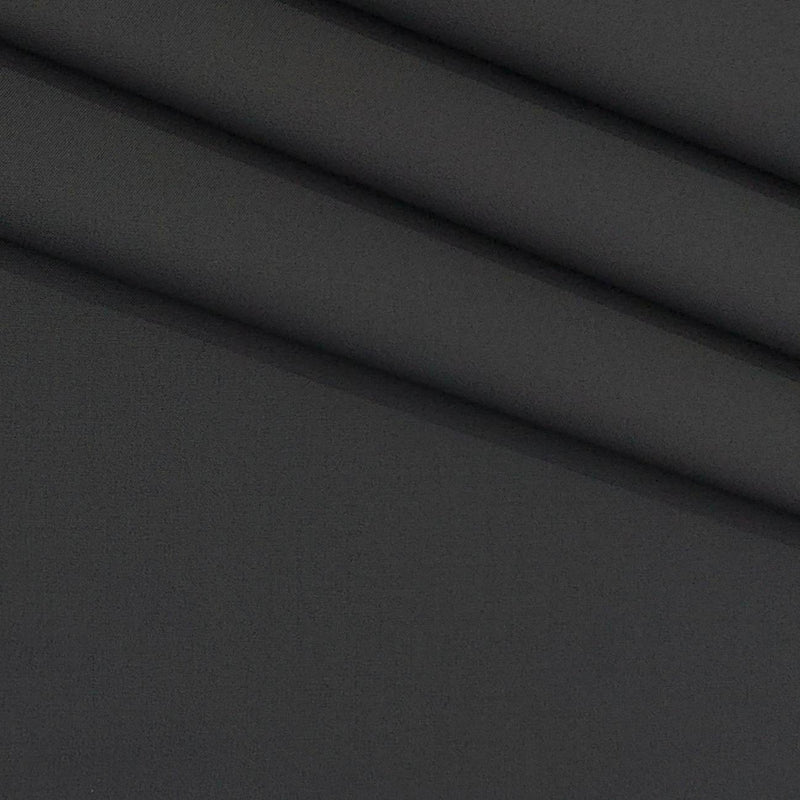 Trouser Fabric Donear 4Way Lycra Premium Plain Colour Zinc Grey