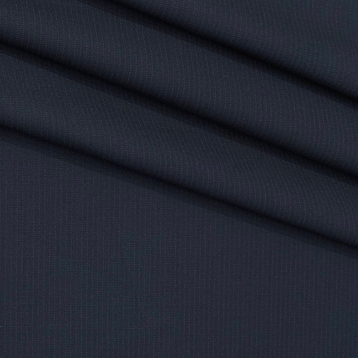 Trouser Fabric Donear 4Way Stretchable Premium Pin Lining Color Dark Blue