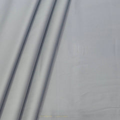 Trouser Fabric Donear Pure Cotton Lycra Plain Colour Silver Grey