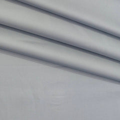 Trouser Fabric Donear Pure Cotton Lycra Plain Colour Silver Grey