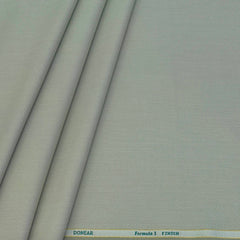 Trouser Fabric Donear Poly Viscose Zig Zag Colour Faded Green