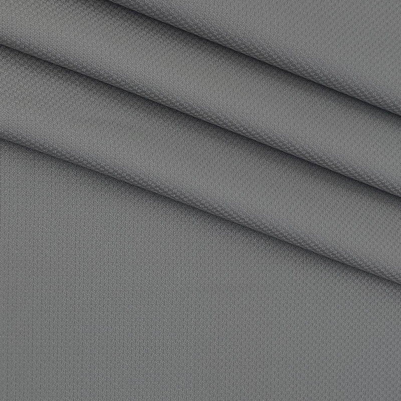 Trouser Fabric Donear Poly Viscose Zig Zag Colour Silver Grey