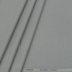Trouser Fabric Donear Poly Viscose Zig Zag Colour Silver Grey
