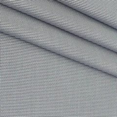 Trouser Fabric Donear Poly Viscose Zig Zag Colour Silver N Black