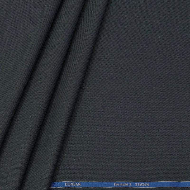 Trouser Fabric Donear Poly Viscose Textured Colour Lava Grey