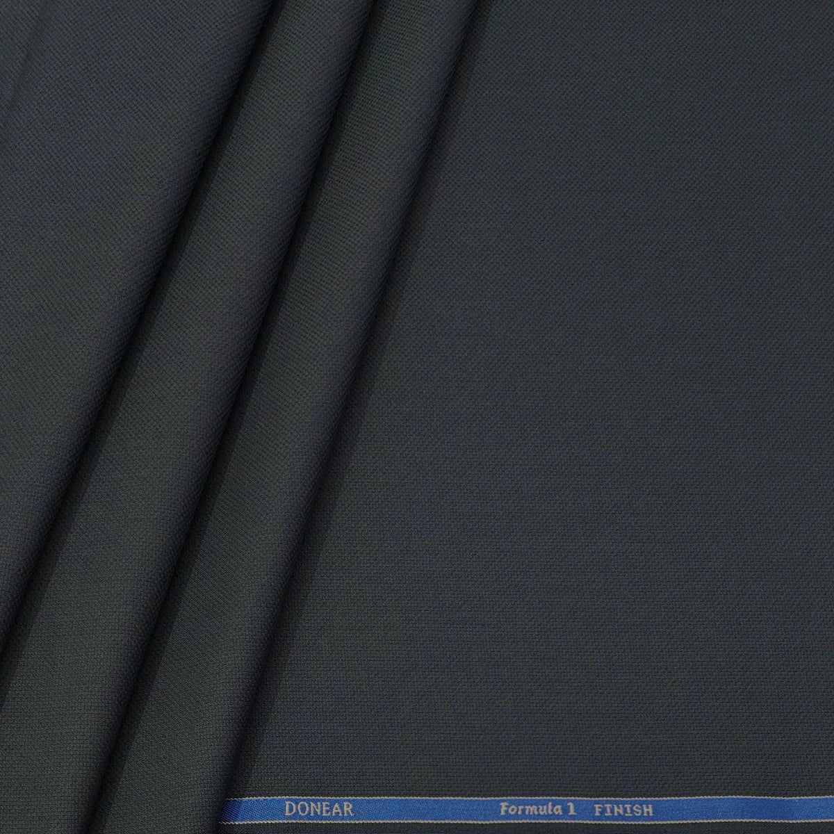 Trouser Fabric Donear Poly Viscose Textured Colour Lava Grey